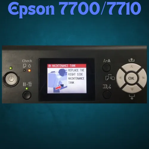 плоттер Epson 7700 ошибка абсорбера_result